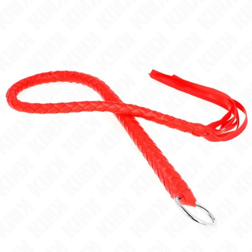 Kink Snake Whip with Hand Ring 65 cm