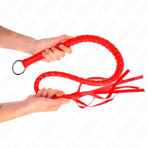 Kink Snake Whip with Hand Ring 65 cm