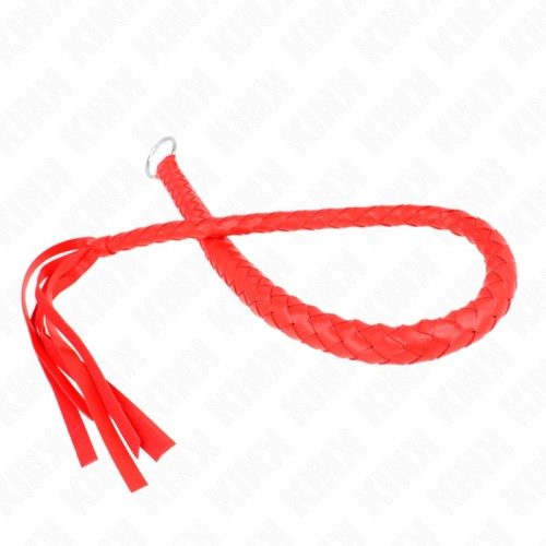 Kink Snake Whip with Hand Ring 65 cm