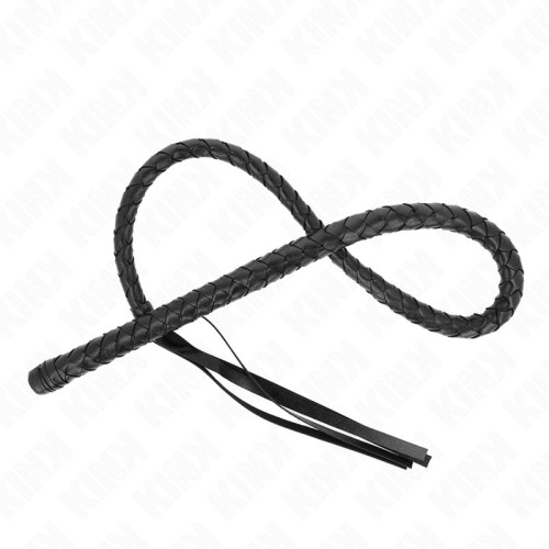 KINK Long Whip with Beads 110 cm