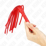 Kink Red Mini Whip 28 cm for BDSM Play