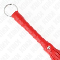Kink Red Mini Whip 28 cm for BDSM Play