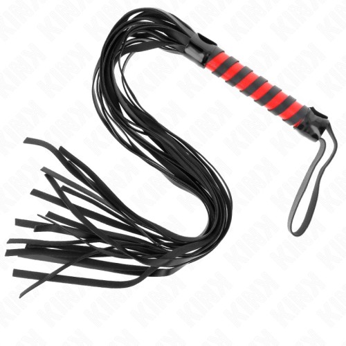 Kink Long Stripe Whip 70 cm - Quality BDSM Gear