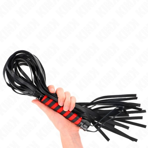 Kink Long Stripe Whip 70 cm - Quality BDSM Gear