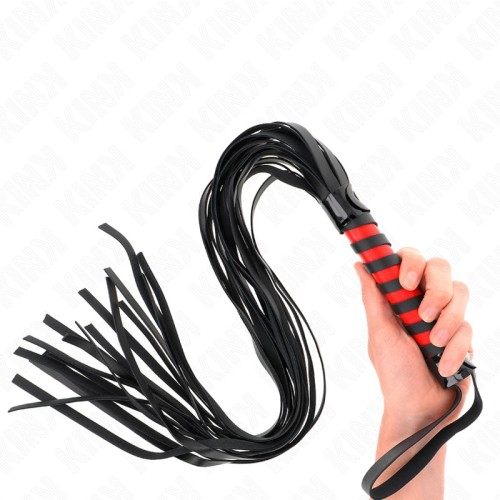 Kink Long Stripe Whip 70 cm - Quality BDSM Gear