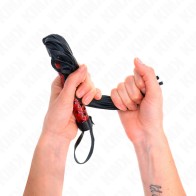 Kink Diamond Pattern Whip 40 cm - Quality and Pleasure