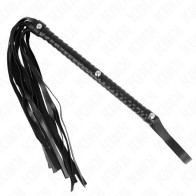 Kink Long Handle Whip 60 cm - Premium BDSM Accessory