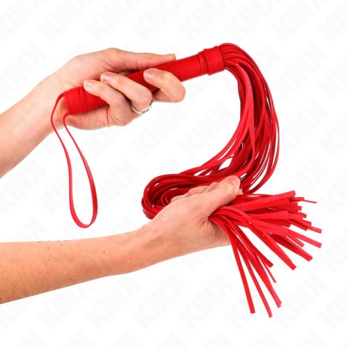 Kink Soft PVC Whip Red 70 cm