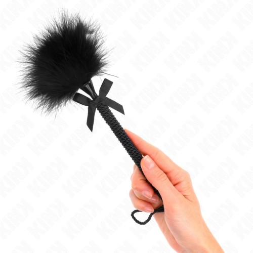 Kink Whip with Feathers - Playful Intensity