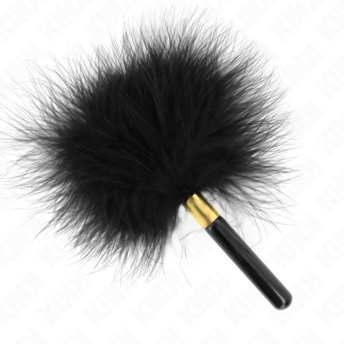 Kink Feathers for Tickling Gold Black