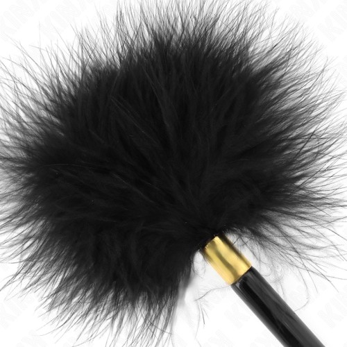 Kink Feathers for Tickling Gold Black