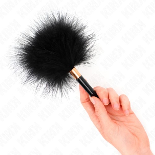 Kink Feathers for Tickling Gold Black