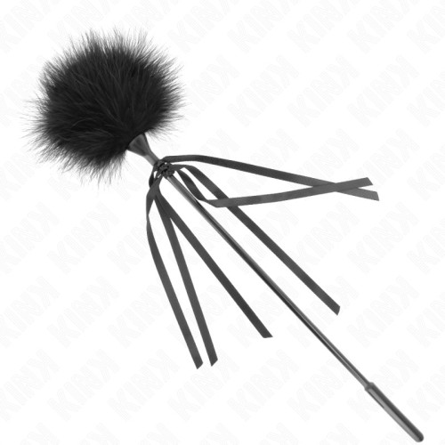 Kink Feather Tickler with Bow for Sensual Play