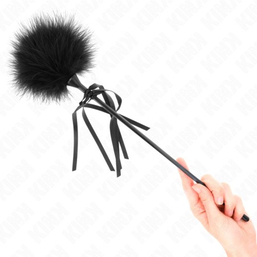 Kink Feather Tickler with Bow for Sensual Play