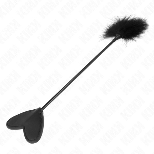 Kink Heart Paddle with Feather Teaser 31 cm