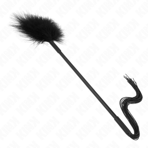 Kink Silicone Feather Whip for Tickle Play
