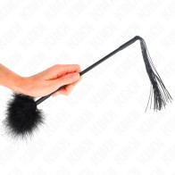 Kink Silicone Feather Whip for Tickle Play