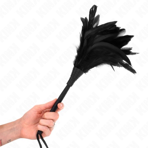 Kink Silicone Rose Tassel Whip 45 Cm - Power and Pleasure