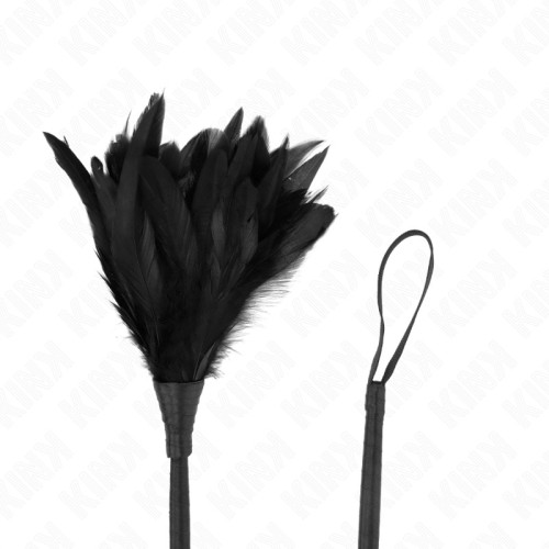 Kink Silicone Rose Tassel Whip 45 Cm - Power and Pleasure
