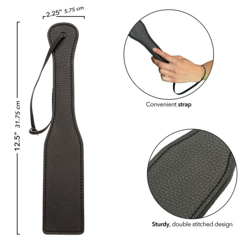 Nocturnal Leather Paddle - Intense Sensations