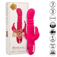 Jack Fantasy Heated Silicone Triple Vibrator Pink
