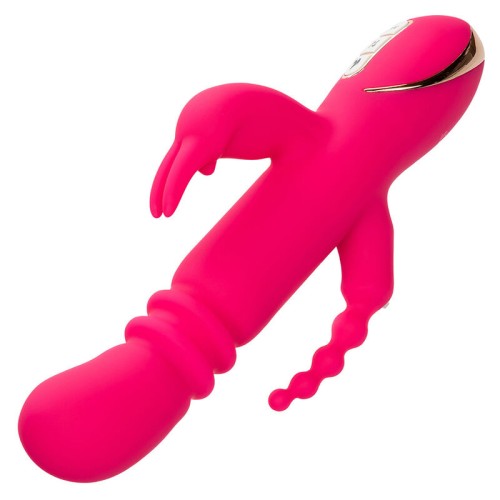 Jack Fantasy Heated Silicone Triple Vibrator Pink