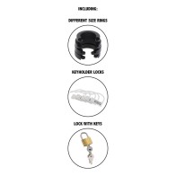 Extreme Silicone Chastity Cage for Enhanced Control - Size S