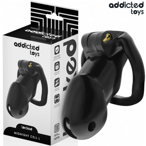 Midnight Cell Chastity Cage for Control