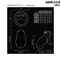 Midnight Cell Chastity Cage for Control
