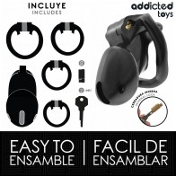 Small Mindnight Cell Penile Cage for Absolute Control