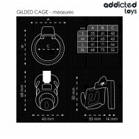 Jaula Para Pene De Silicona Gilden Cage 8,5 cm