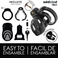 Eternal Lock Chastity Cage 9 cm