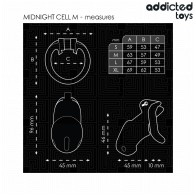 Mindnight Cell Jaula de Castidad Talla M