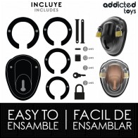 Keyless Restraint Jaula Para Pene 11,5 Cm