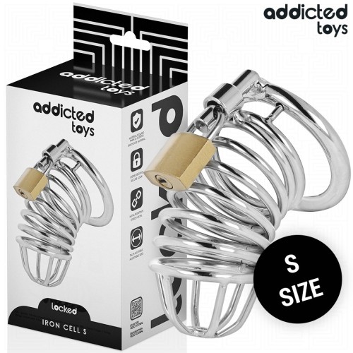 Iron Cell Metal Penis Cage 4cm Size S