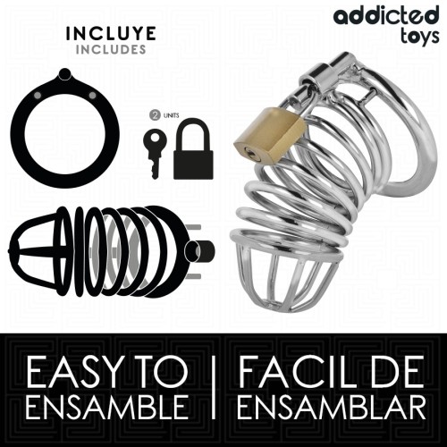 Iron Cell Metal Penis Cage 4cm Size S