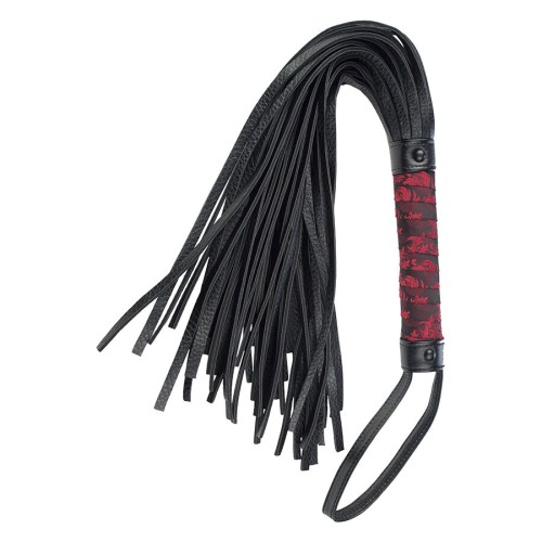 Scandal Black Whip for Submissive Play