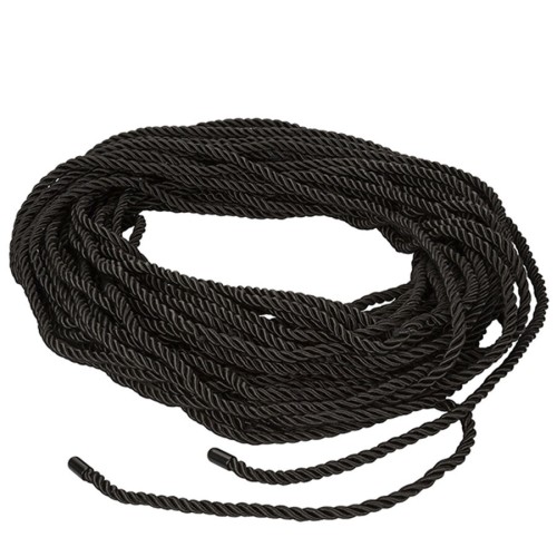 Scandal Cuerda Bondage Negra de 30 M para Juego Creativo