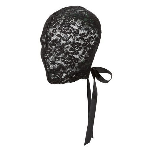 Scandal Black Lace Hood - Unleash Your Desires