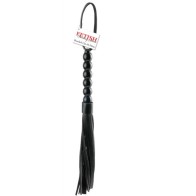 Whip with Grooved Handle