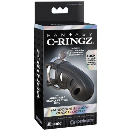 Extreme Silicone Penis Cage Pleasure Stimulator