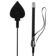 Darkness Silicone Whip 60cm Black