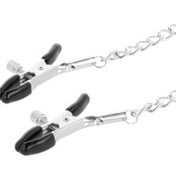 Darkness Nipple Clamp and Collar Set for BDSM Play