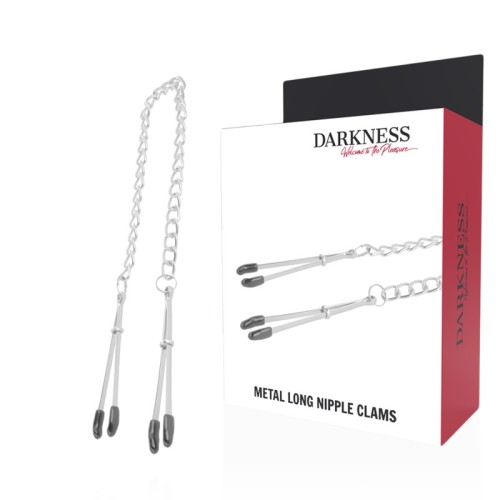 Darkness Adjustable Nipple Clamps - Perfect for Play