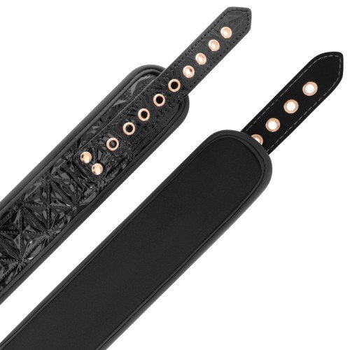 Begme Black Edition Collar with Chains and Nipple Clamps