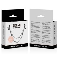Begme Red Edition Nipple Clamps for BDSM Fun