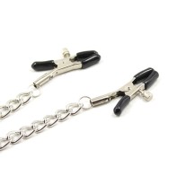 4 Nipple Clamps with Chains - Fetish Gear