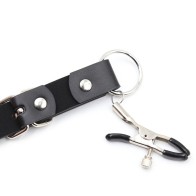 Clitoral Leg Restraints for Fetish Pleasure