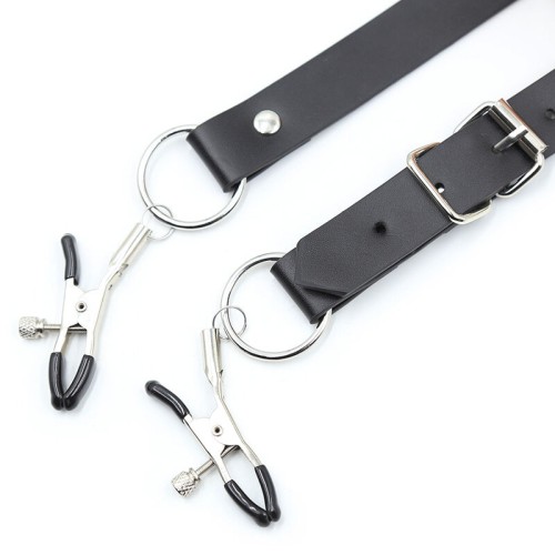 Clitoral Leg Restraints for Fetish Pleasure