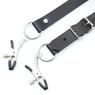 Clitoral Leg Restraints for Fetish Pleasure